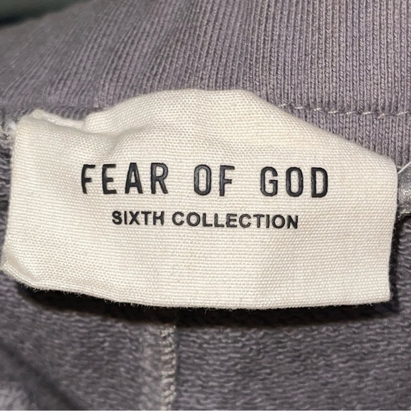 Fear of God Sixth Collection Core Sweatpants God Grey size XS - Picture 4 of 8